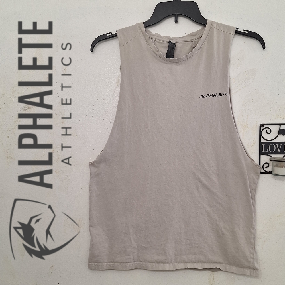 Alphalete Men's Sleeveless Rhapsody Collection Cut Off Tank Top